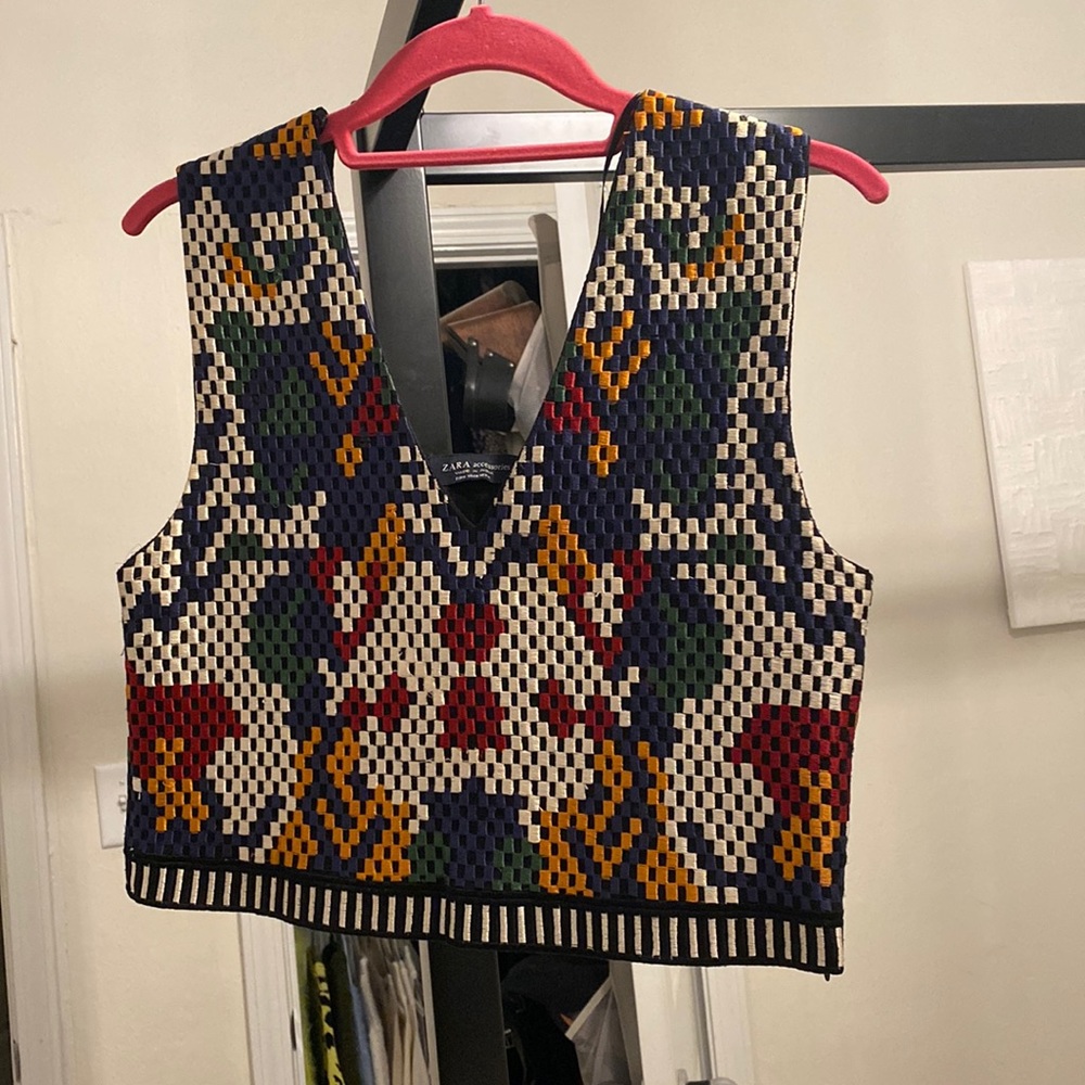 Zara patterned top